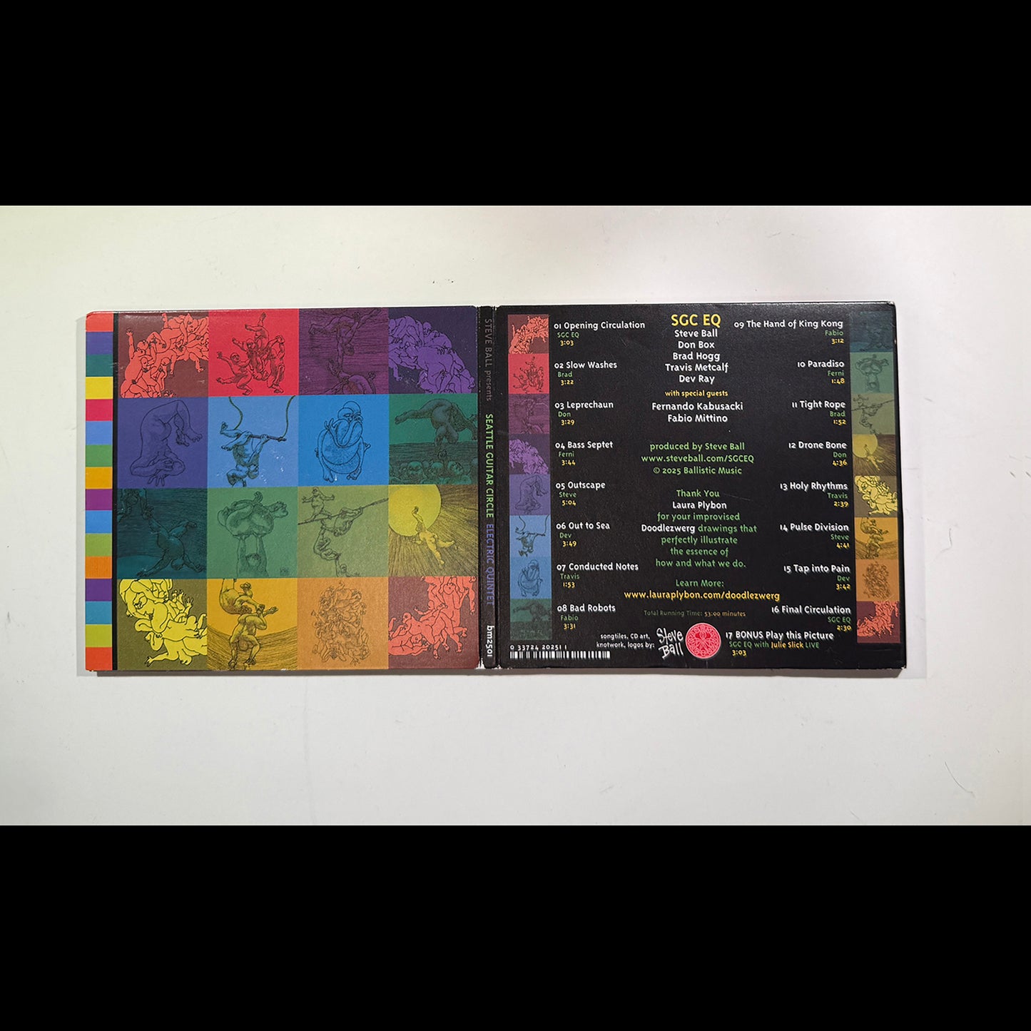CD: Seattle Guitar Circle, Electric Quintet
