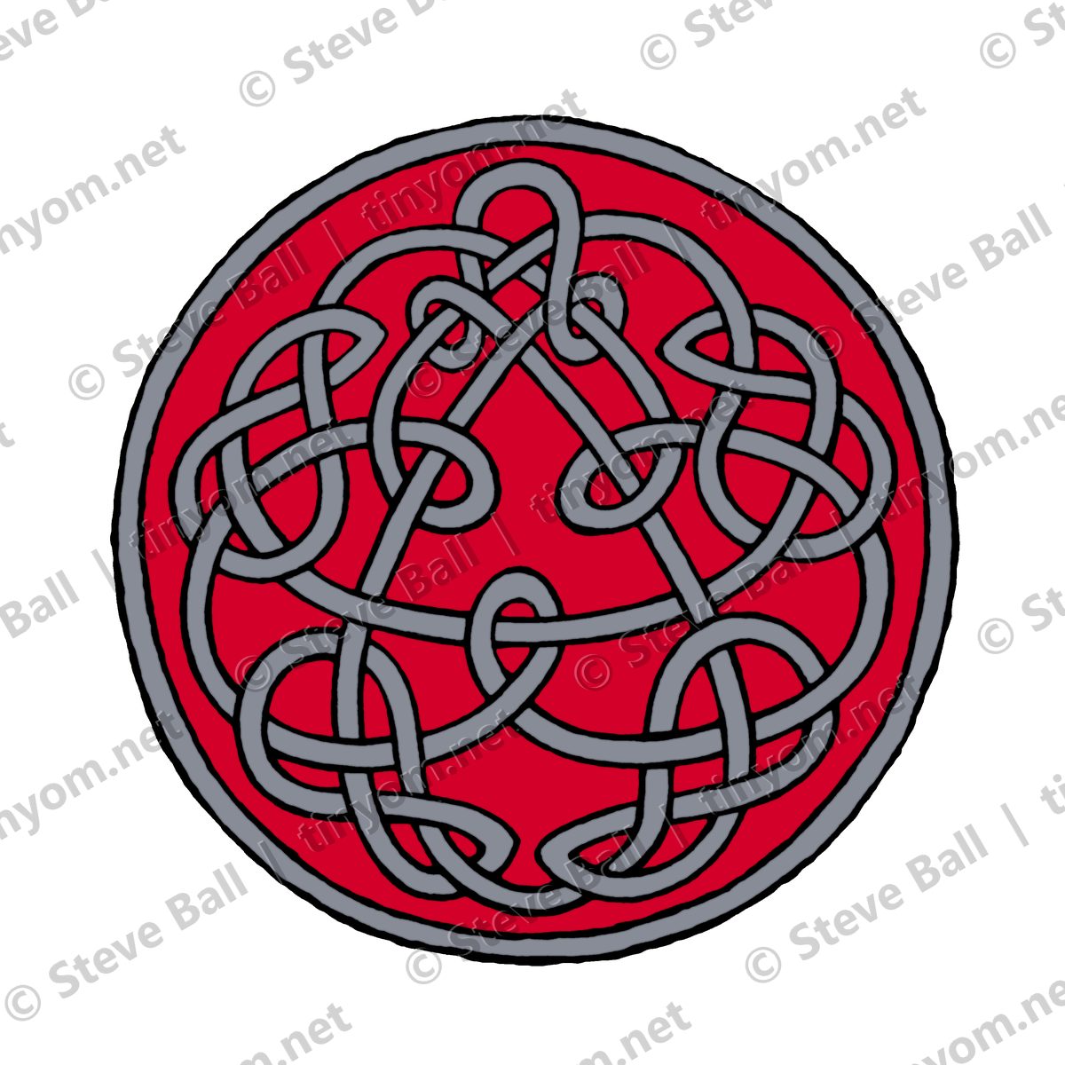 00 STICKER: Discipline Knot