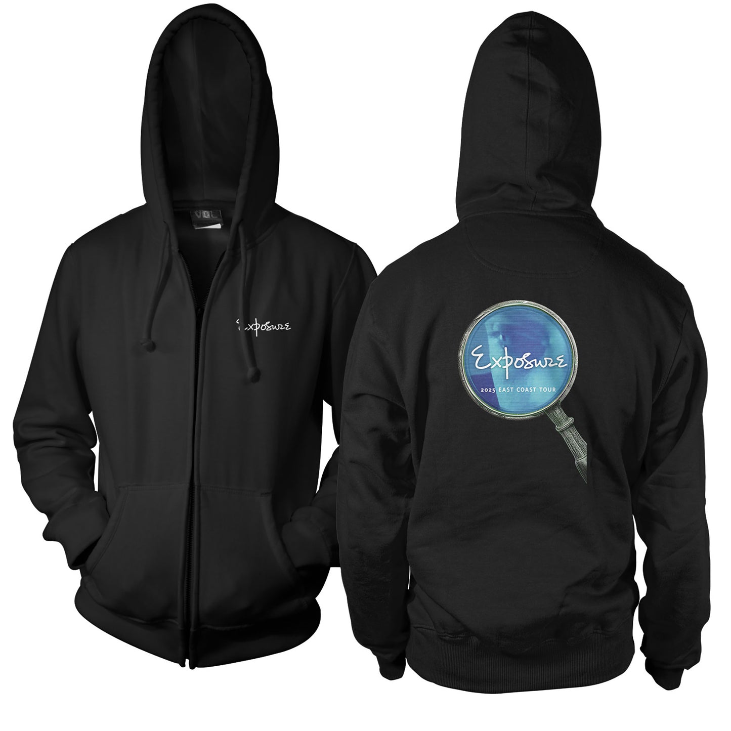 EXPOSURE: Blue Magnifier Hoodie