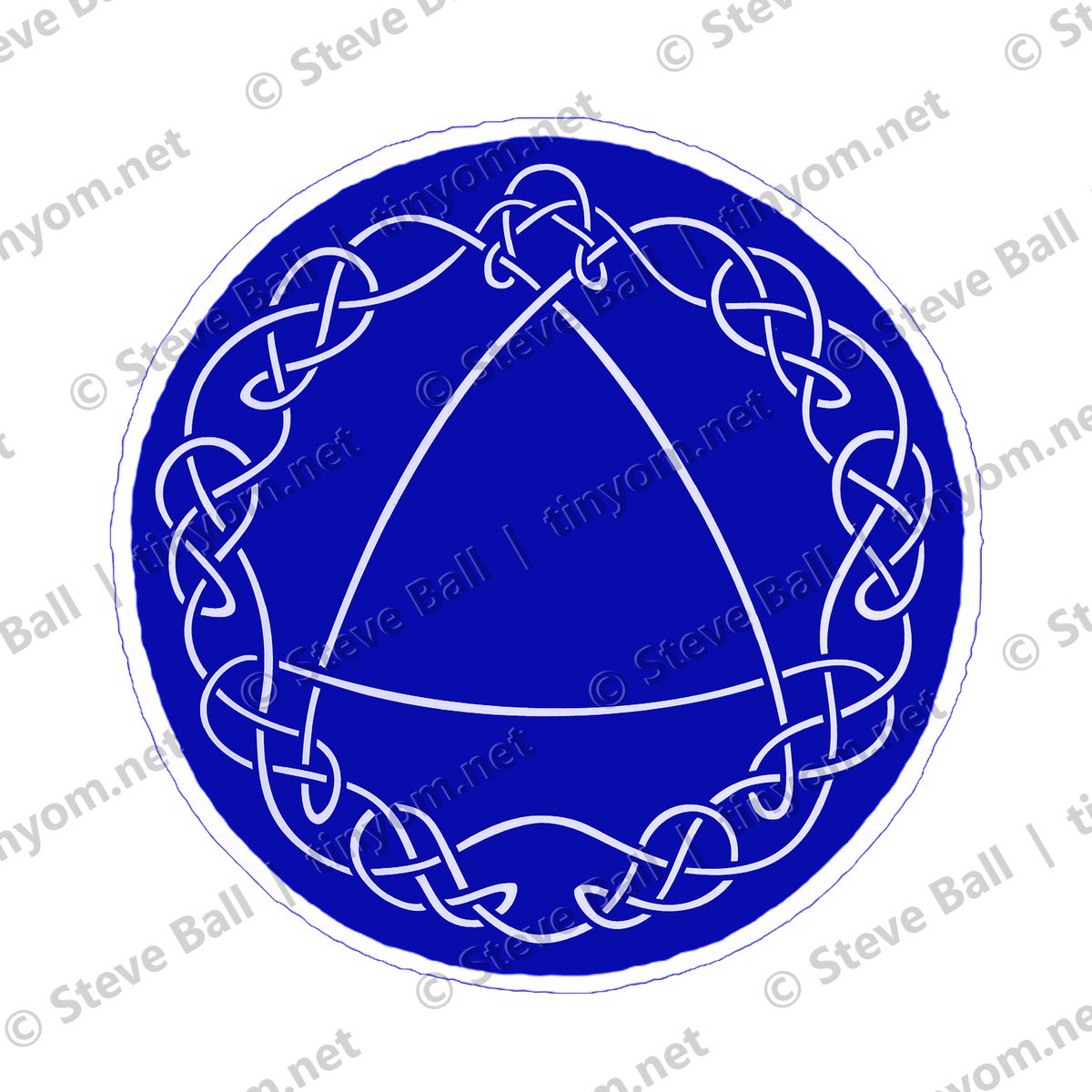00 STICKER: Guitar Craft Knot